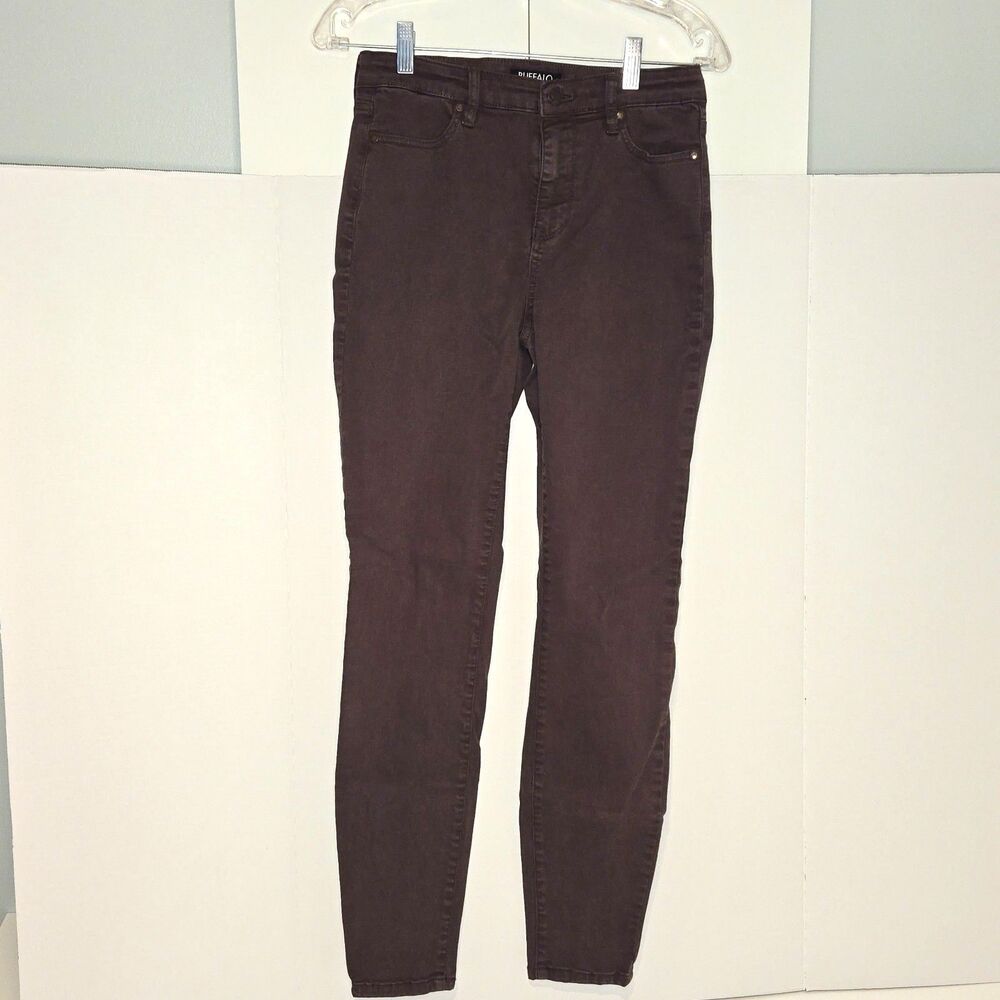 Buffalo David Bitton Hanna High-Rise Skinny Jeans Women's 2 / 26 Dark Raisin - Picture 5 of 9